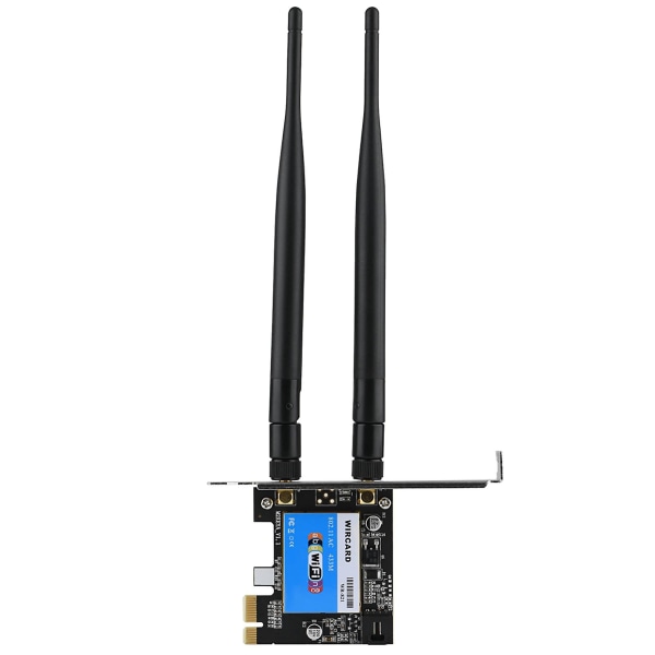 Pcie netværkskort 433mbps Dual Band 2.4g 5g til Bluetooth 4.0 til Bluetooth netværkskort til desktop
