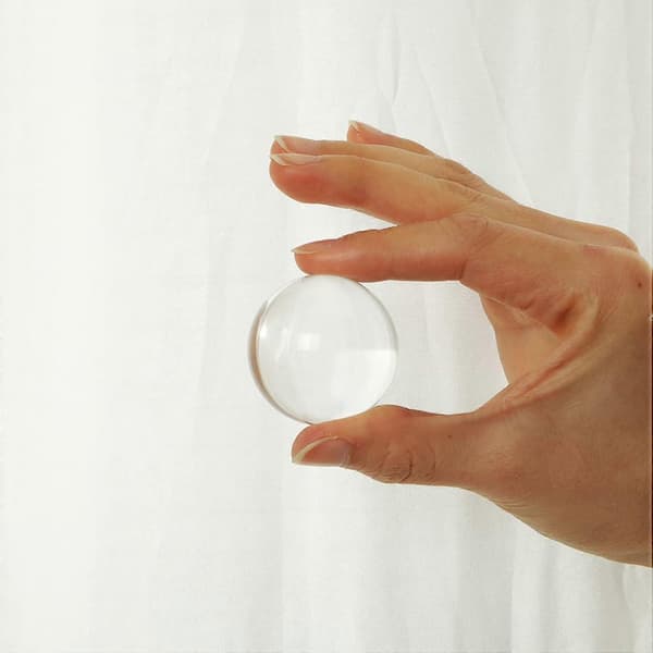 SBSG 40mm (1,6 tommer) Solid Mini Fengshui Krystallkule Healing Crystals (Klar)