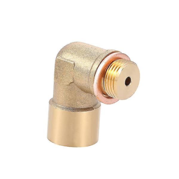 90 Graders Vinklad Lambda O2 Syresensor Förlängare Spacer För Decat Väte Mässing M18x1.56417242312299