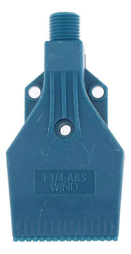 Luftmunstycke, platt blåsande anknäbbsmunstycke i plast, blåsande munstycke ABS-plast munstycke breddande luftkniv blåsande munstycke multi-håls munstycke (Blå) (6st) s202