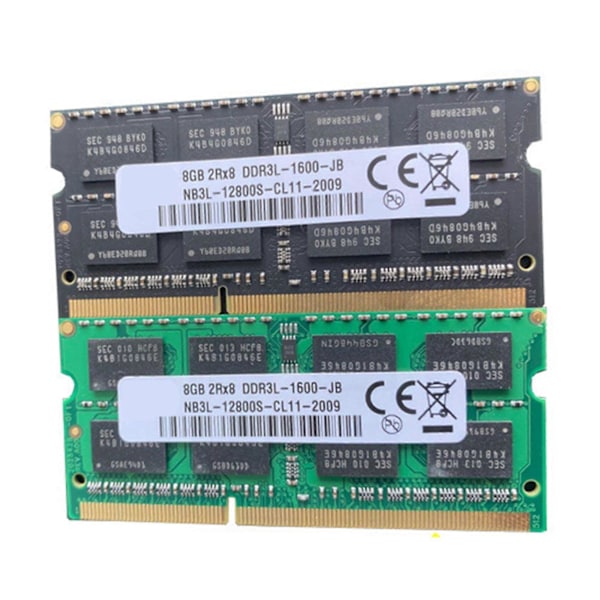 DDR3 8GB Laptop Ram Hukommelse 1600Mhz PC3-12800 1.35V 204 Pins SODIMM Understøtter Dual Channel til AMD Lap