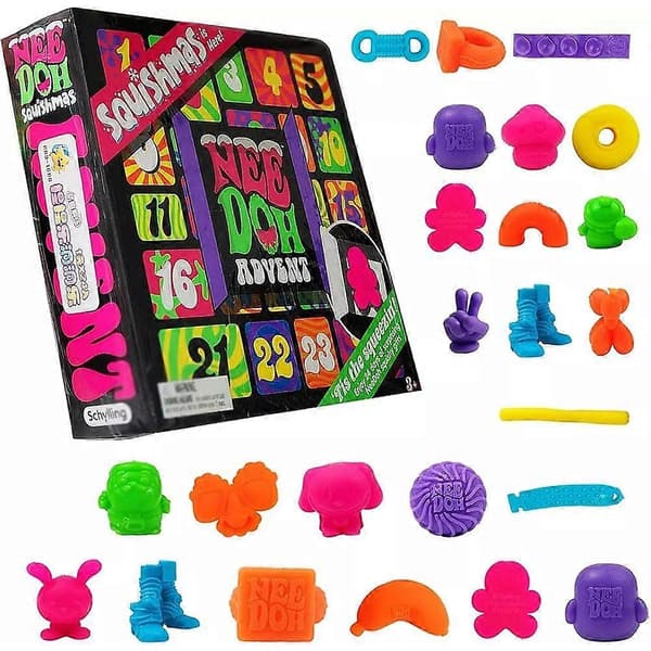 Nee Doh Squishmas Julekalender 2024, Squishy Julekalender