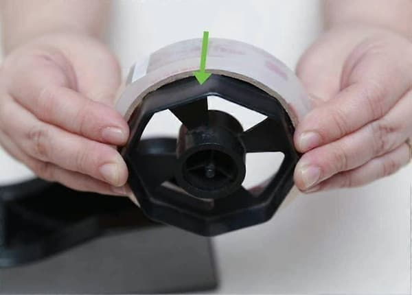 Robust Tejpdispenser för Skrivbord, Kontorstejp Hållare för Cellotejp