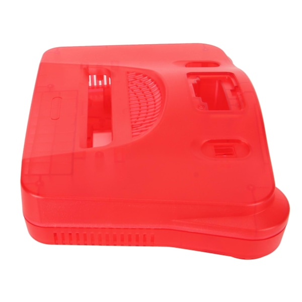 Spillkonsoll Erstatningsdeksel Retro ABS Robust Profesjonell Erstatningsskall for N64 Transparent Rød