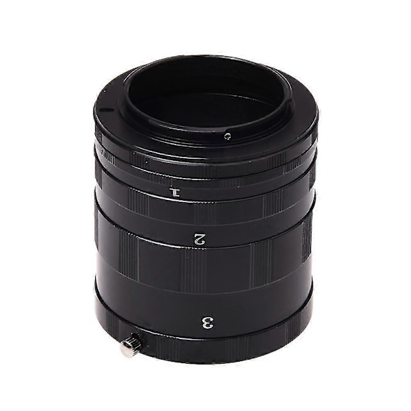 Makrofotografering forlengelsesrør kompatibelt med Nikon Nikon F-festeobjektiv tilsvarende nærbildering og