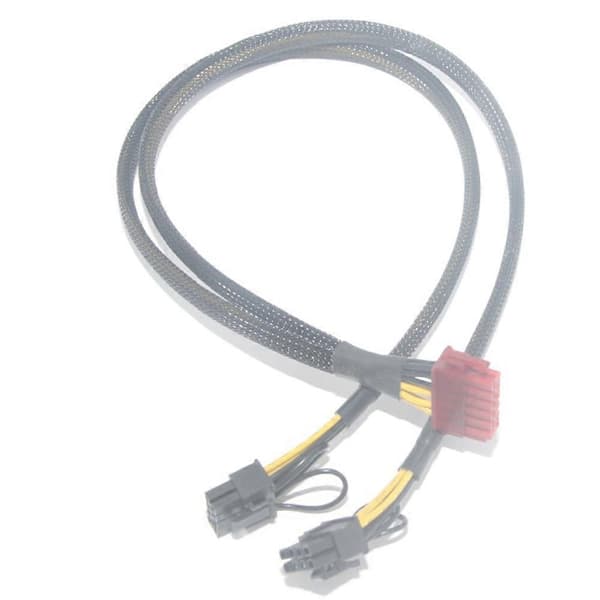 12-benet til dobbelt PCI-E 8-benet (6+2-benet) kabel til Enermax modulær strømforsyning