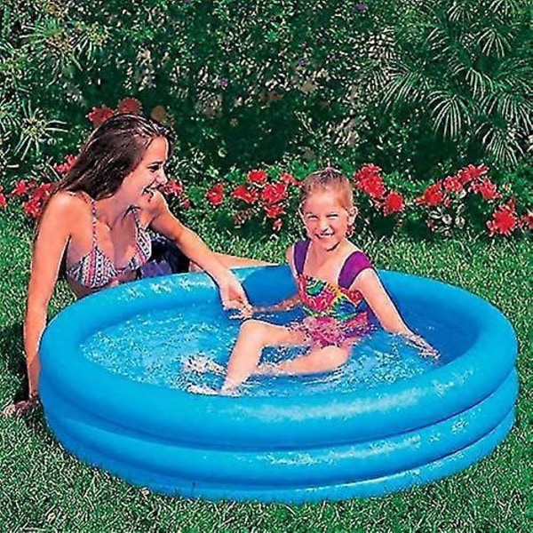 Intex - 59416np - Vannleke og side - Krystallblått basseng - 1,14m X 25cm