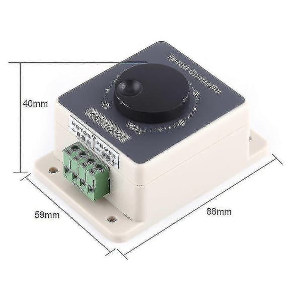 12V Motorvarvtalsregulator, PWM Motorvarvtalsregulator Pulsbreddsmodulator