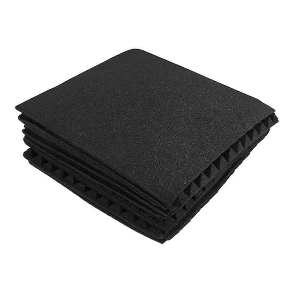 24 stk. 30X30X2,5cm Lydisolasjon Isolasjonsskum Lydisolasjonsskum