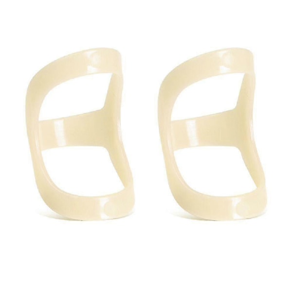 2 stk. Finger Skinne Finger Fixator Fikseringsærme Ledstøtte Beskyttelse Oval 8