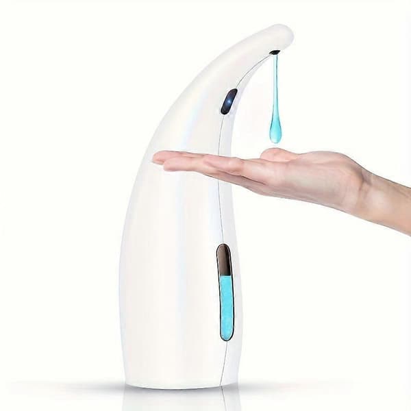 Smart Automatisk Såpedispenser 300ml for Baderom Kjøkken hvit