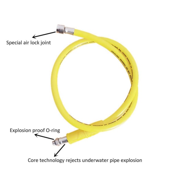 Slitesterk Dykke-BCD Mediumtrykkslange Dykke-regulator for 2. Måleråndingsregulator