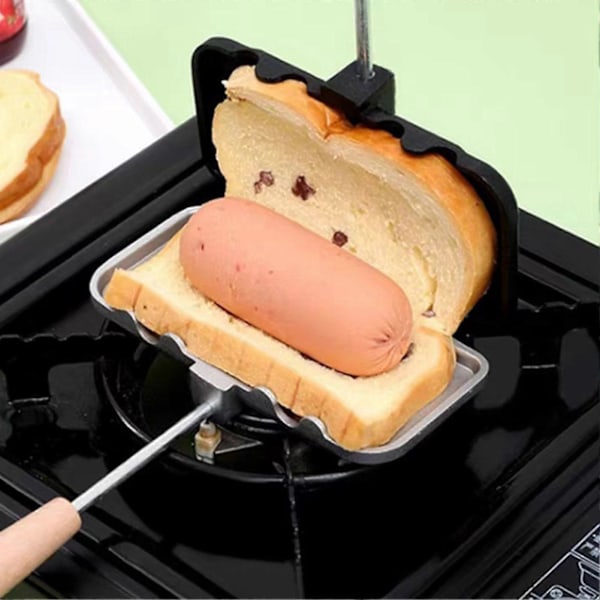 Voileipäpaistinpannu, Tarttumaton Käännettävä Grill Pan, Aamiainen, Hot Dog, Paahtoleipä, Juusto, Omeletti, Paistinpannu, Leirintä, Yliopistokodit, Toimistot
