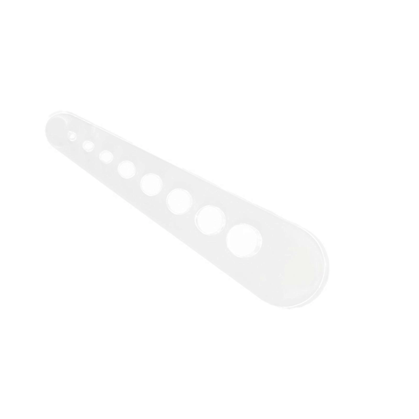Vanilla Stripper Återanvändbar Kryddväxtblad-Strippningsverktyg Effektiv Design med Flera Hål Bladavlägsnande för Hemkök
