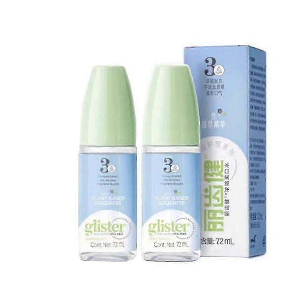 1-3x Amway Glister Konsentrert Munnskyll - Munnvann - 72 ML White