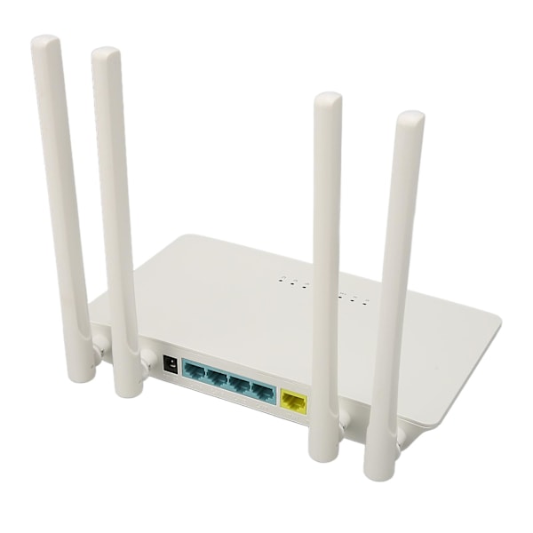 4G LTE Modem Router 4 Antenner 1200Mbps Gigabit WiFi 2.4GHz 5GHz Dual Band WiFi AC1200 Trådløs Router EU Stik 100?240V EU Stik
