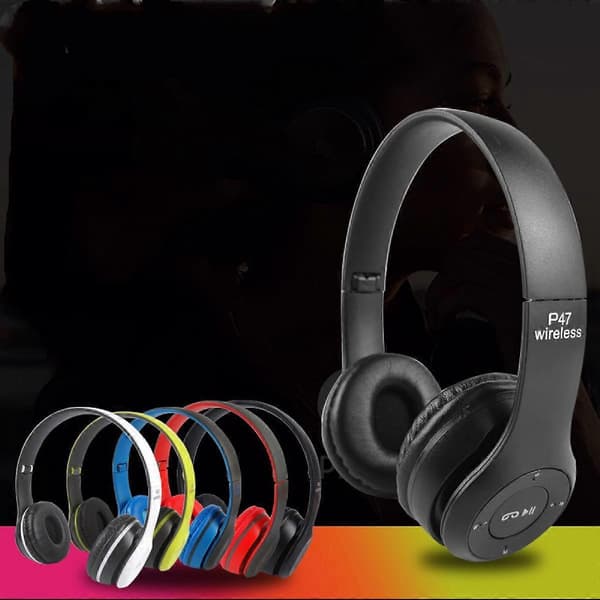 Stereo P-serie sport headset 5.0 bluetooth headset P47 trådlöst spelheadset