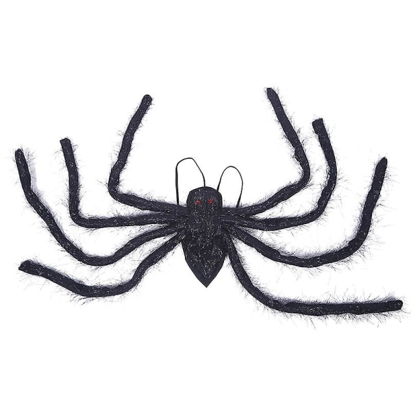Svarte edderkoppben vinger Vinger Halloween Fancy Dress-kostyme Dyreinsekttilbehør (1 stk, svart)