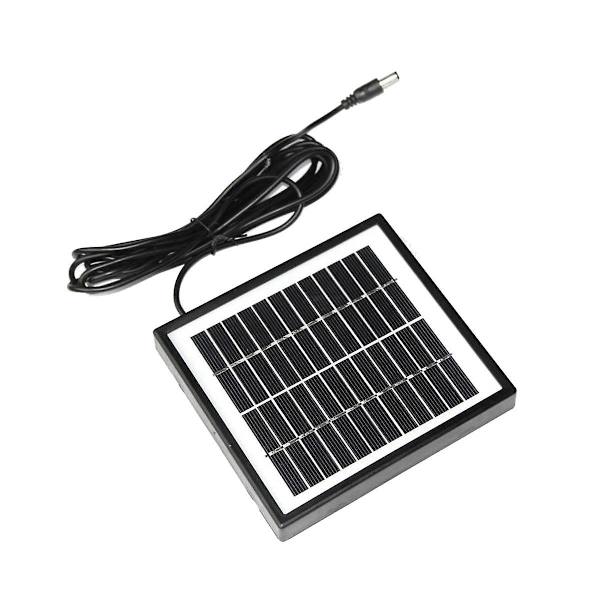 12V 2W Solpanel Solhavelys Panel DIY Dele DC Port Solpanel Batteri Modul Til Batteri