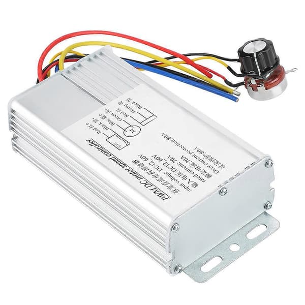 DC 12V?60V 70A PWM Motorhastighedsregulator Justerbar Drevkontrol Regulator