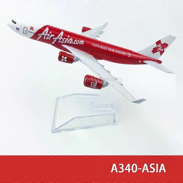 6 tommer 15 CM A380 A350 A330 A320 Concorde Støbt Flymodel Til Gaveindsamling A340 ASIA