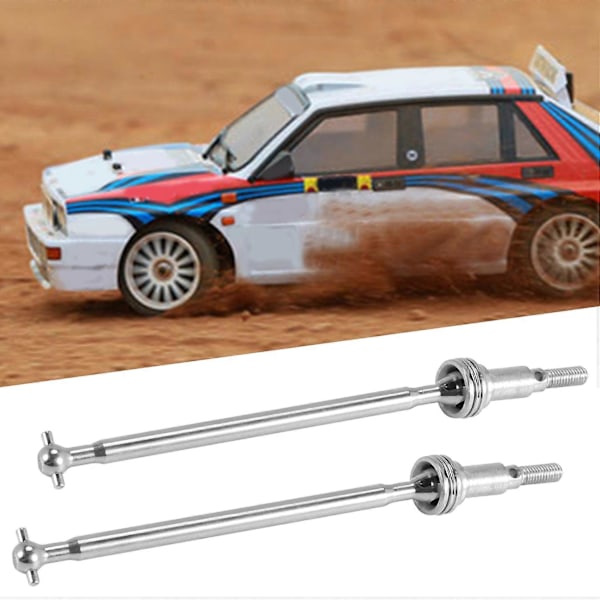 2 kpl Metallinen Etu CVD Universaali Vetoakseli 25-WJ03 9125 RC-auton Varaosien Päivitystarvikkeille