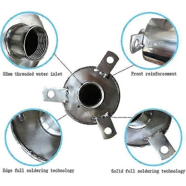 Manuell Vattenpump Rakt Rör Tryck Brunn Rostfritt Stål Vattenpump Omrörare Hushålls Vattenpump Brunn Vattenpump Manuell Pumpning Vatten Sug D