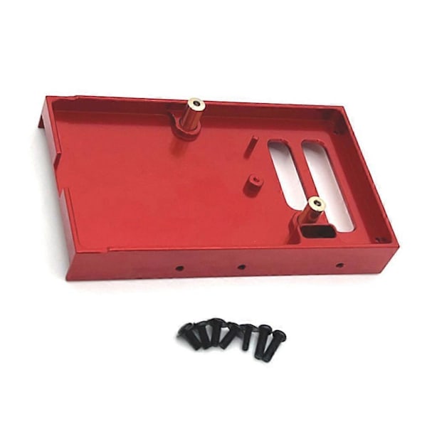 RC Bil Opgradering Front Bin Kredsløbskort Fastgørelsessæde Kit til 1/12 MN99S MN98 RC Bil Opgradering Dele Rød
