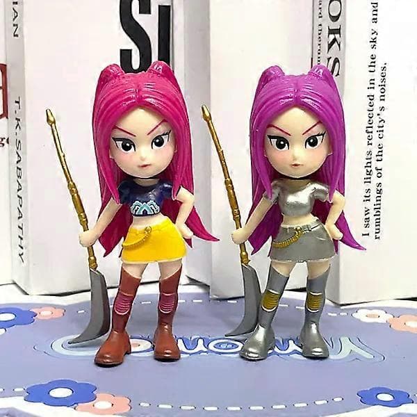 K-POP Demon Hunter figur blind box trendy legetøjsdukke ornament (6 figurer)