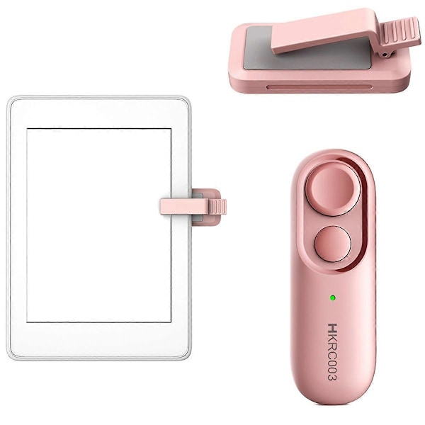 Fjernbetjening Sidevender Sidevender Clicker Telefon Kamera Video Optagelse Fjernbetjening Udløser Clicker Pag