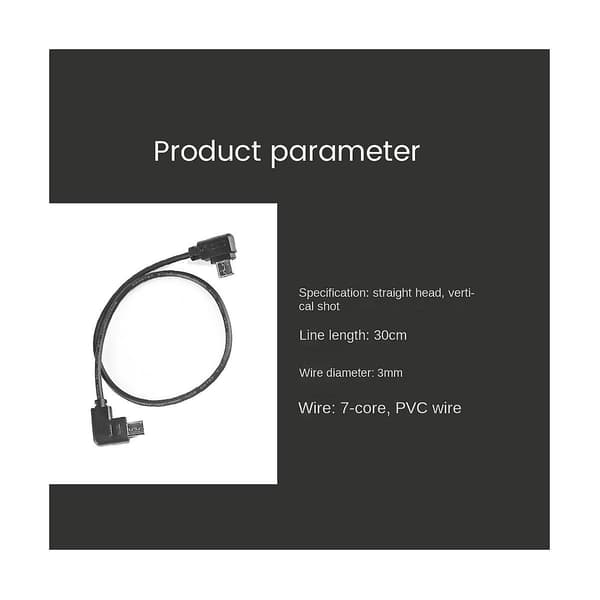 For Sc2 Kamera Kontrollkabel Usb-c Til Multi-usb Multikamera For A7 A7r A7s Ii Iii Iv A6600 Kamera