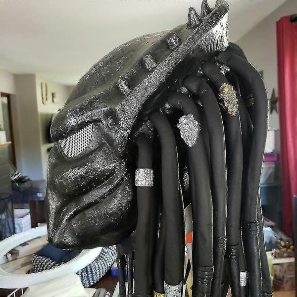Predator Mask Mask Kostymrekvisita