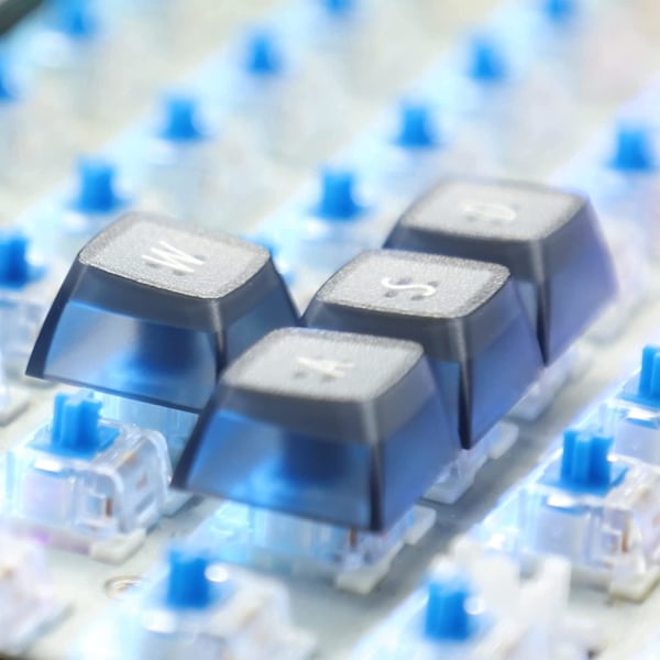 Ema Profil Abs Double Shot Kristall Keycaps Novelty Keycap För 61 60% Bm60 Mekaniskt Tangentbord Endast Keycap