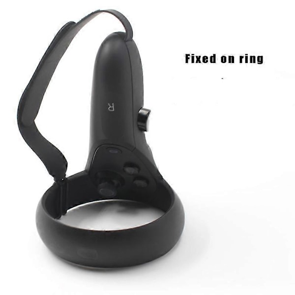 Knogrem för Oculus Quest/Oculus Rift S Touch Controller Grepp Handledsrem Tillbehör