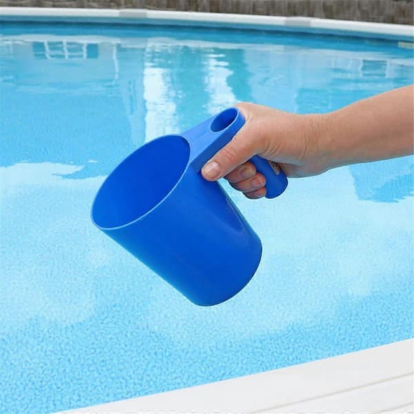 Skopa för pool och spa-pool Mätkopp Portabelt poolunderhållsverktyg Multipurpose Mätskopa