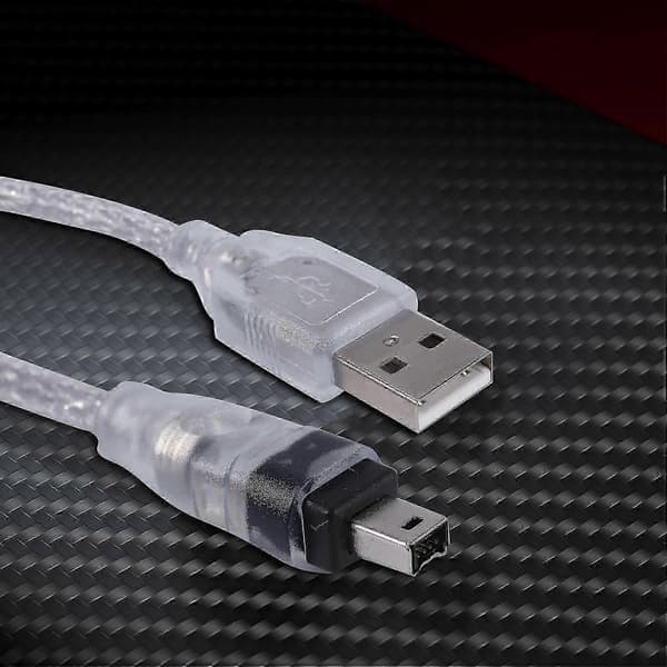 1,5M USB - IEEE 1394 4-nastainen Firewire DV -sovitinkaapeli PC-kameralle