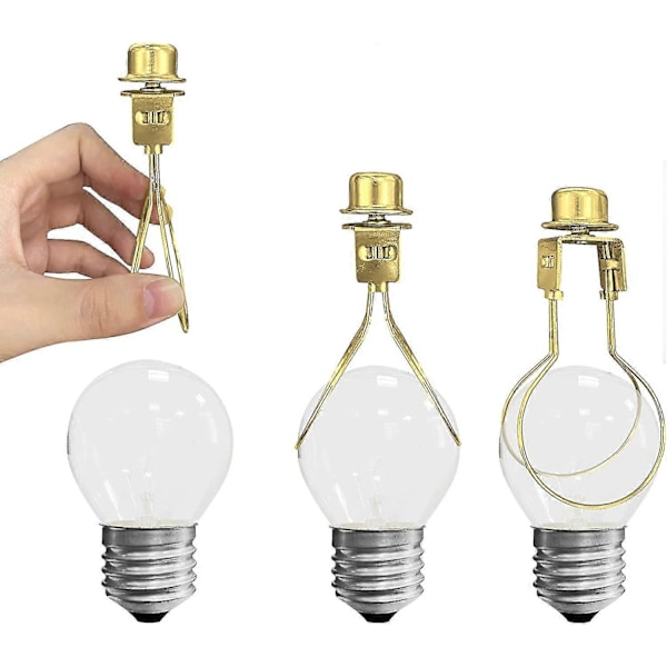Lampskärm Harphållare Adapter Kit - 2-pack (guld)