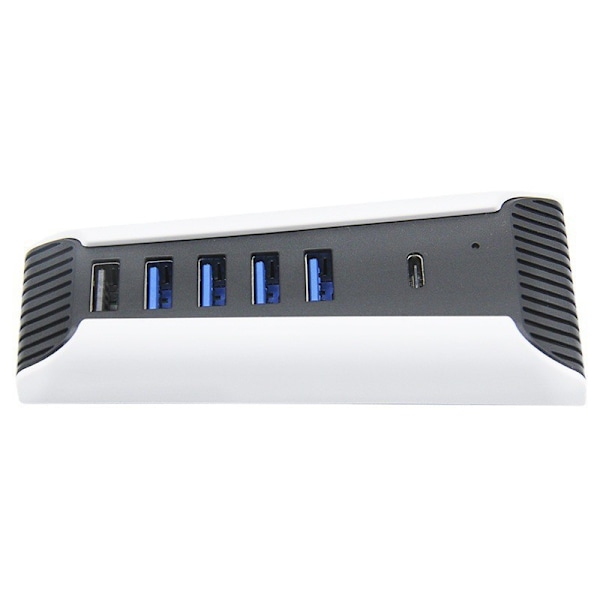PS5 HUB-konverter USB 2.0 højhastighedsoverførsel 1-til-5 splitkabeludvider PS5-tilbehør