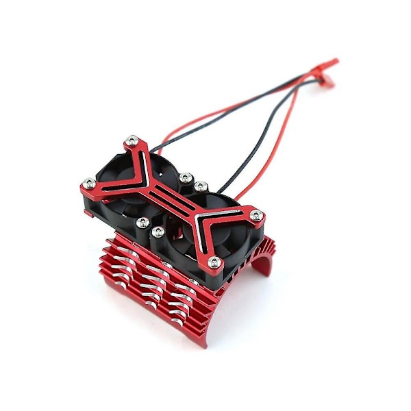 Metal Dobbelt Køleventilator 4068 4074 4082 4268 4274 Motor Køleplade 40-42mm Til 1/7 1/8 Arrma Rc Bil Opgraderingsdele,3