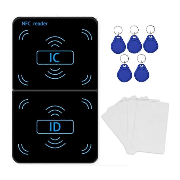 NFC Læser Skriver Kopimaskine Duplikator 125Khz 13.56Mhz USB UID T5577 EM4305 RFID Nøglebrik Smart Kort Tag