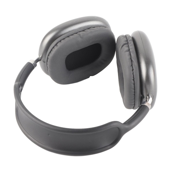 Trådlösa Bluetooth Hörlurar Dubbla Hörlurar Stereo Infällbara Bekväma Trådlösa Hörlurar Svarta