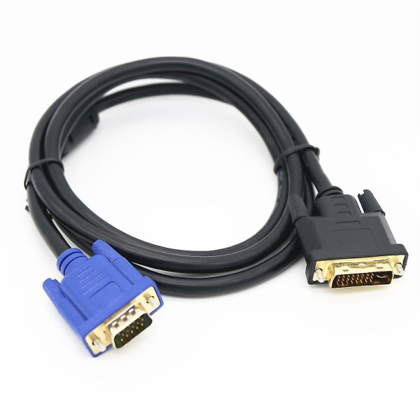 DVI till VGA-kabel VGA till DVI Hane till Hane HD-kabel