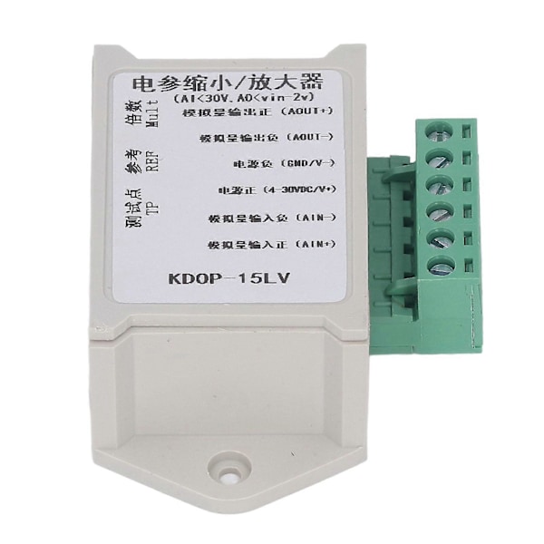 DC Boost Buck Converter Område Inställbar Analog Signal Spänningsförstärkning Reduktion Regulator Strömförsörjning KDOP 15LV YEMAA