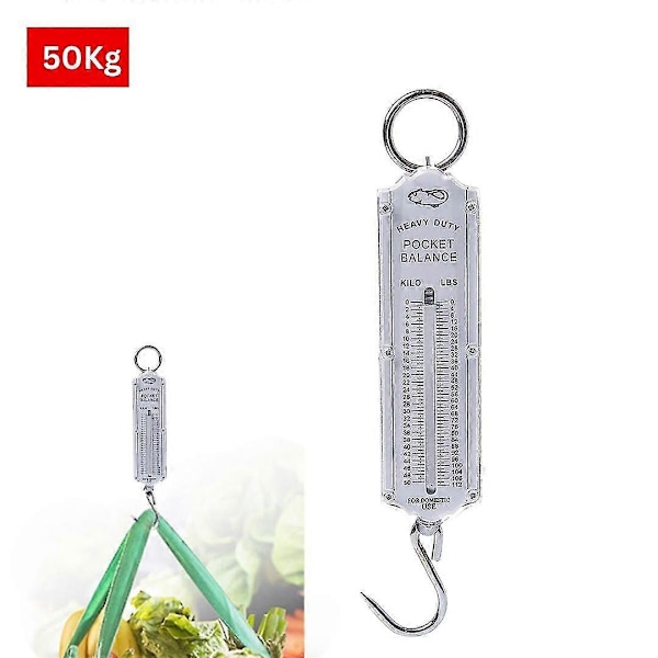 Taskukokoinen vaaka - 50 kg