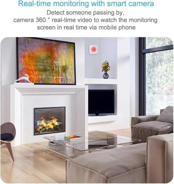Indendørs bevægelsessensor til Tuya Body PIR-sensor Trådløs Smart Motion Transducer Smart Life Bevægelsessensor 2 4GHz Smart Sensor 63 * 63 * 30mm (Zigbee)