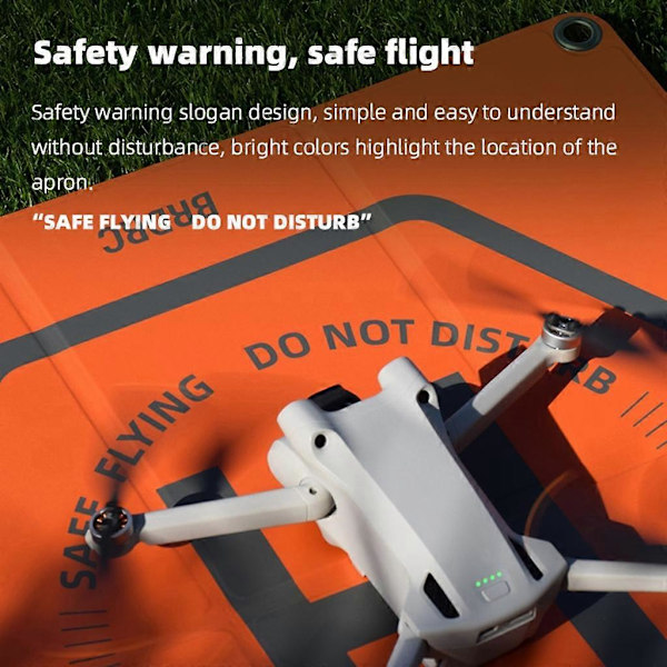 Bærbar Foldbar Landingsplade Til Mini 3 Pro Mavic Mini AVATA Drone Forklæde 50CM