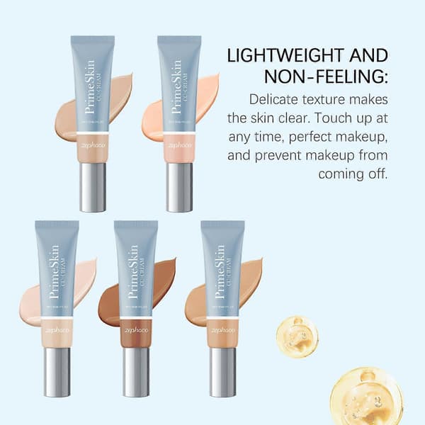 PrimeSkin CC+ Cream - Flytende Foundation, Foundation Makeup, 1.8 fl oz/30ml Pink