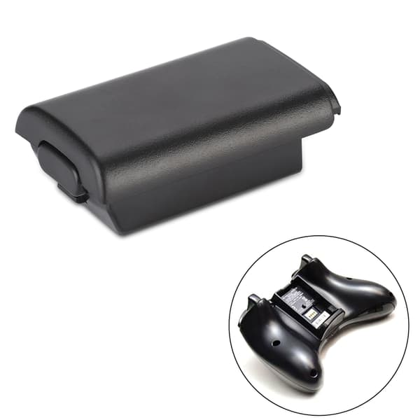 5-pack universellt ersättningsskal för Xbox 360-handkontroll - Svart förpackning