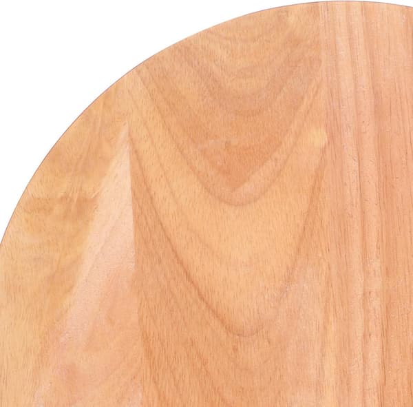 Ersättningssits för träpall, rund, elegant design, brun, enkel