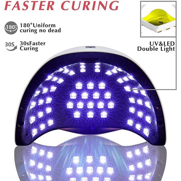Sun X7 Max LED UV Neglelampe 114W til tørring af gelpolish